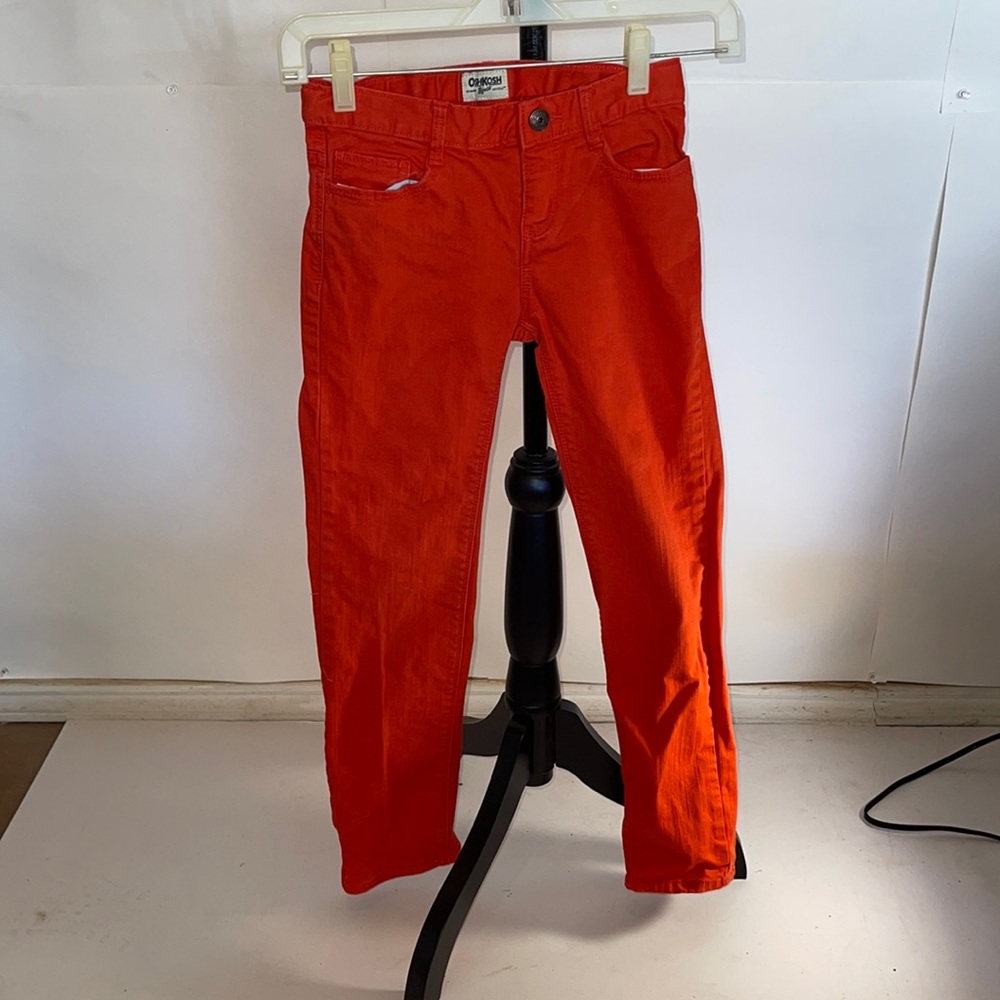 OshKosh B’Gosh orange jeans